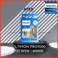 PHILIPS ULTINON PRO7000 LED LIGHT BULB - T10 BOOST W5W 6000K