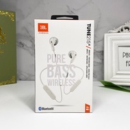 AT-🛫JBL T215BTWireless Bluetooth Half in-Ear Headset Sports Headset Neck-Mounted Running Anti-Sweat Earplugs Applicable