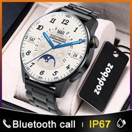 Smartwatch นาฬิกาสมาร์ทวอท 2021 Bluetooth Call Smart Watch Men Pedometer Watches Waterproof Sport Fitness Tracker Heart Rate Smartwatch For Huawei Watch 3Smartwatch นาฬิกาสมาร์ทวอท Silver Black