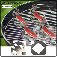 BBQ Sausage Stand Gift Reusable Hot Dog Holder Funny Barbecue Rack for Family Friends Backyard Garde