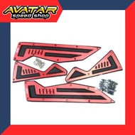 N-MAX RED ALUMINUM BORDES PLATE