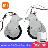 Original Wheels For Xiaomi Self Cleaning Vacuum Mop Pro STYTJ06ZHM Left Right Walking Wheels Robot Vacuum Cleaner Parts Optional