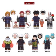 Anime Series Assembled Minifigure Building Block Toy Bag WM6139 WM6140 WM6149