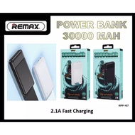 REMAX Lango Series RPP-167 30000mAh 2.1A Power Bank Dual Output Ports LED Light Indicator Powerbank