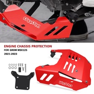 For Grom MSX 125 2022 2023 Motorcycle Accessories Grom MSX125 Chassis Plates Guard Engine Base Prote