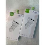 GOLF GF-C11 2USB 2.1A CAR CHARGER