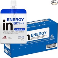 【Direct from Japan】Morinaga in Jelly Energy 180g x 6 Packs Rapid Energy Gel Japanese Nutrition Suppl