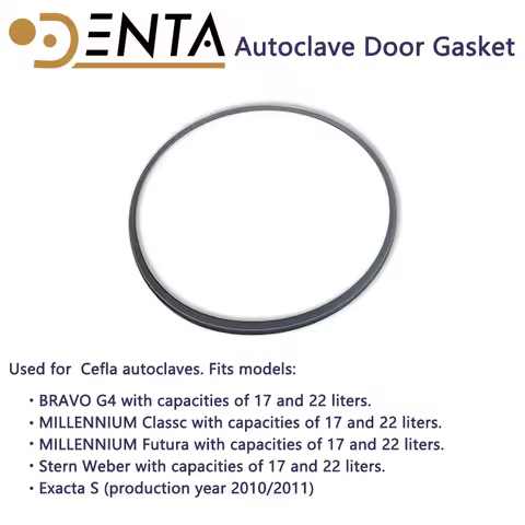 11# Mocom CEFLA BRAVO G4 MILLENNIUM Classc Futura Stern Weber 17L,22 L Exacta S Autoclave door gaske