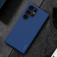 Ốp lưng Nillkin Super Frosted nhám sần chính hãng Cao Cấp cho Samsung S24 Ultra S24+ S23 Ultra S23+