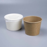 850CC White Paper Bowl Without Lids- PACK50