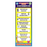 X/Y School Health Protocol Banner Size 160 x 60 cm - CingWangPrint