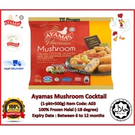 Ayamas Mushroom Cocktail (1pkt=500g) 100% Halal Fresh Frozen (-18 degree) A03