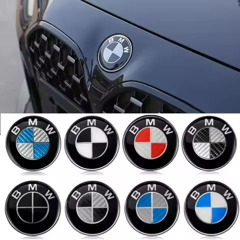 for BMW E46 E90 E60 F10 F11 F20 F30 F34 F01 G20 G21 G31 G60 X1 X3 X5 X7 2Pcs 82mm 74mm Car Front Hoo