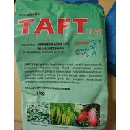 Terlaris!! Fungisida Sistemik 2in1 TAFT Karbendazim Mankozeb 75 WP 1kg