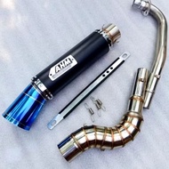 AHM Racing Exhaust Open For Ex5 Dash 110 125 Wave 110 125 SYM Kriss SRL Lagenda Ez115