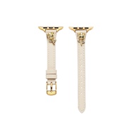 สายนาฬิกาผู้หญิง Iserisewatch สำหรับ Apple Watch Ultra Metal 6/7 รุ่น 41mm 45mm สายหนังระบายอากาศได้