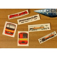 KRL Locomotive Train Sticker Pack