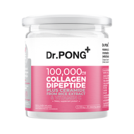 DR.PONG 100,000mg Collagen Dipeptide Plus Ceramide from Rice Extract and Vitamin C 102g