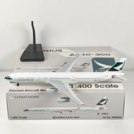 Aviation 1: 400 Cathay Pacific Airlines A340-300 B-HMX B-HXG Alloy Aircraft Model