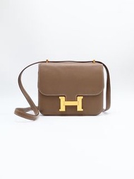 HERMES Mini Constance 19 - 灰金 C