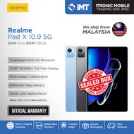 Realme Pad X 5G Tablet | 6GB RAM +128GB ROM | Qualcomm Snapdragon 695 5G | 10.95" IPS LCD | 8340mAh Mega Battery