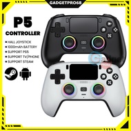 Permainan Kontroler P5 Bluetooth Wireless Gaming Controller Gamepad Joystick For P5 P4 P3 STEAM Game