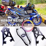 HONDA RS150 V1 V2 V3 RACK-2 MONORACK HEAVY DUTY / ALLOY TOP BOX CARRIER / ADJUSTABLE RS RS150R TAPAK