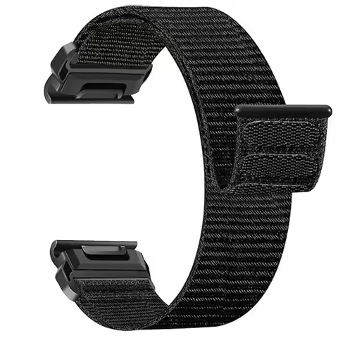 QuickFit 22mm 26mm Braided Nylon Strap For Garmin Forerunner 970 965 955 Solar/Fenix 8 Pro E 7 7X/Ep