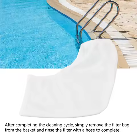 Nylon Filter Bag Replacement for AIPER Cordless Handheld Rechargeable Pool Vacuum for Pilot H1