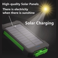 20000mAh Solar Powerbank Outdoor Solar Energy External Battery Portable Waterproof Solar Power Bank