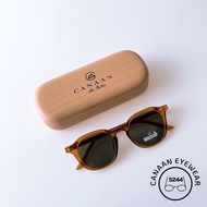 แว่นตากันเเดด แว่นตาทรงวินเทจ แบรนด์ Canaan #5244