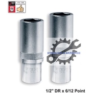 JETECH TOOL ORIGINAL || 6 POINT / 12 POINT CR.V DEEP TYPE BOX SOCKET