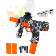 Electric Gel Water Blaster Toys - Squirt Guns for Adults, Range up to 66 FT, with 2 Rechargeable Bat