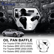 KUNGKIC For Subaru BRZ Toyota 86 GT86 GR86 Stainless Steel Double-Layer Oil Baffle Plate Modificatio