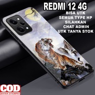 (CS56) Softcase glossy shines REDMI 12 4G and All types (pattern) REDMI 12C/ 10C/9A/8A/7A/A1/A2/Sofc