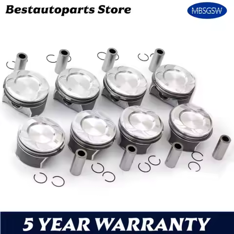 Engine Parts Pistons Rings Set 92.9mm Fit 4.6 4.7 L T M278 For Mercedes-Benz CLS500 S500 W212 W221 C