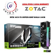 ZOTAC GAMING GEFORCE RTX 4070 Ti SUPER AMP HOLO 16GB (ZT-D40730F-10P)
