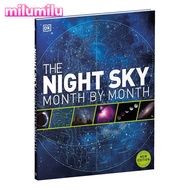 Milu The Night Sky Month By Month ปกแข็งหนังสือภาษาอังกฤษต้นฉบับ