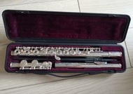 日本製Yamaha Flute open hole 長笛 連yahama 抹笛布 (281 established 1887)