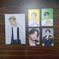 BTS JIMIN JUNGKOOK PHOTOCARD JIMIN SAMSUNG JUNGKOOK CHILSUNG PC