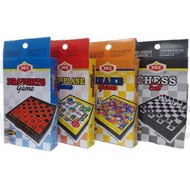 Classic Game Set - Chess/ Snake/ Draughts/ Aeroplane