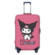 คุโรมิ ผ้าคลุมกระเป๋าเดินทาง ผ้าสแปนเด็กซ์ แบบยืดหยุ่น ยืดหยุ่น Kuromi Luggage Cover 18 20 22 24 26 