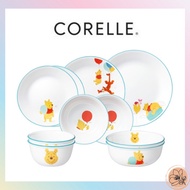 Corelle x (NEW) Pooh and Friends Tableware Circular 10p Home Set