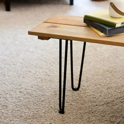 20 PCS Hairpin Leg Protector Feet Metal Coffee Table Leg Feet For 10-12Mm Hairpin Table Legs DIY Fur