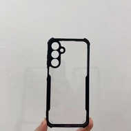 SAMSUNG GALAXY A25 5G Transparent Acrylic Bumper Hard Casing