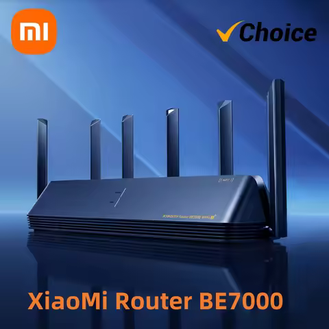 Original Xiaomi Mi Router BE7000 Tri-Band WiFi Repeater VPN 1GB Mesh USB 3.0 IPTV 4 X 2.5G Ethernet 