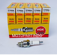 1 PAK BUSI NGK C7HSA ORIGINAL ISI 10 PCS