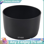 ET-65III Camera Lens Hood Black for  EF 85mm 100mm 135mm 70-210mm 100-300mm