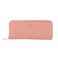 Louis Fontaine กระเป๋าสตางค์แบบยาวซิปรอบ รุ่น LIVELY - สีส้ม