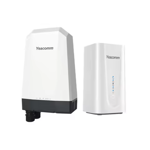 ZXY Yeacomm NR610 5G NR Cellular ESIM Router CAT20 IP67 Outdoor CPE with Dual SIM Card Slot VSIM WiF